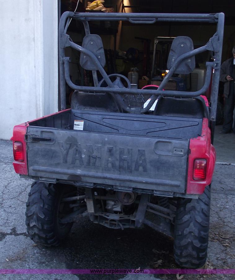 image for item A1656 2007 Yamaha Rhino 660