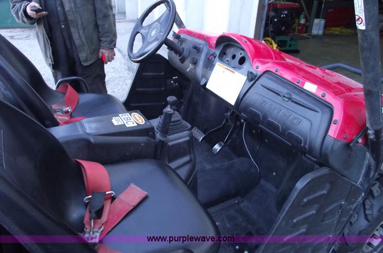 image for item A1656 2007 Yamaha Rhino 660