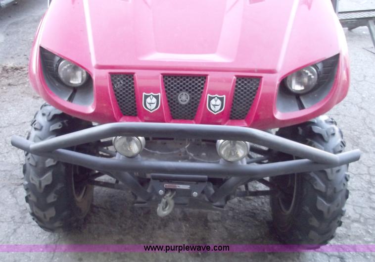 image for item A1656 2007 Yamaha Rhino 660