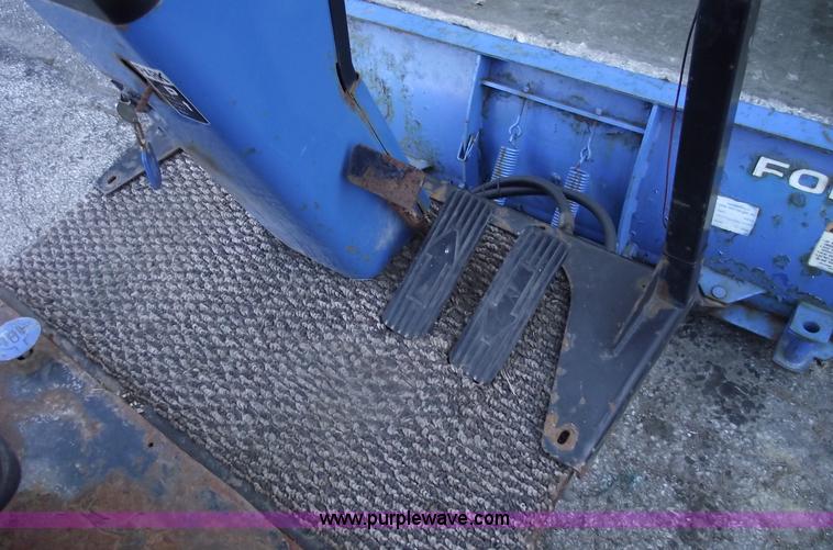 image for item A1657 New Holland FM60 mower and snow plow