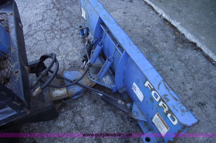 image for item A1657 New Holland FM60 mower and snow plow