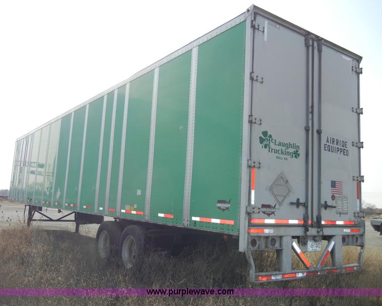 image for item A3371 1996 Wabash P-102CW 53' dry van trailer