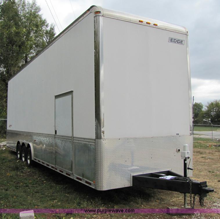 image for item A5012 2003 Haulmark triple axle enclosed trailer