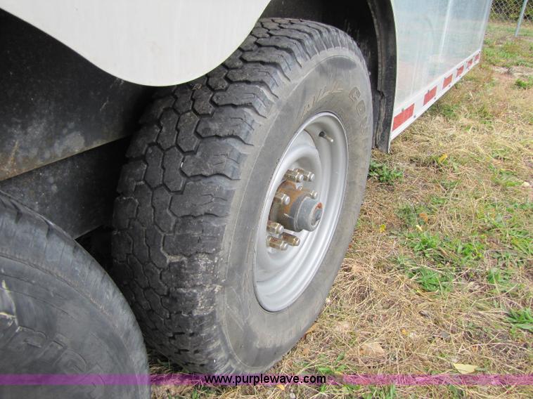 image for item A5012 2003 Haulmark triple axle enclosed trailer