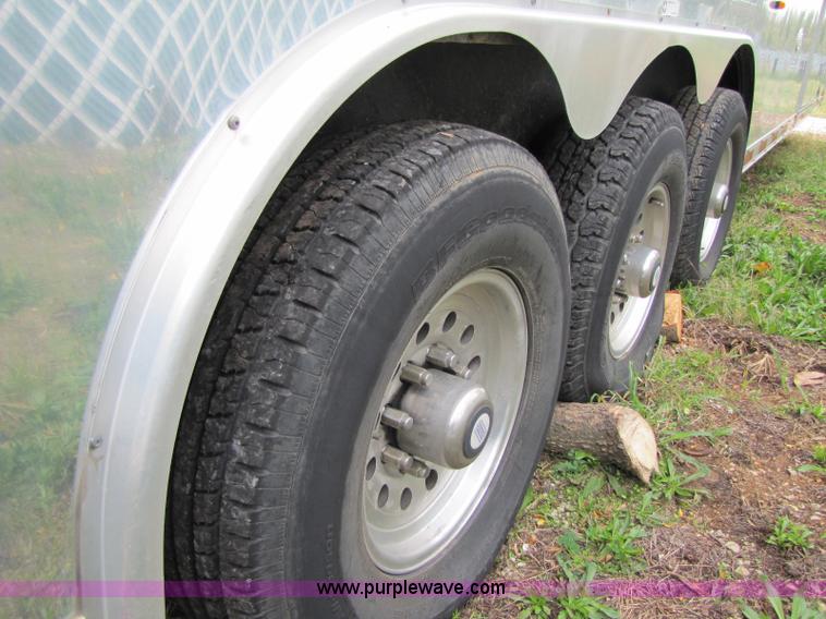 image for item A5012 2003 Haulmark triple axle enclosed trailer