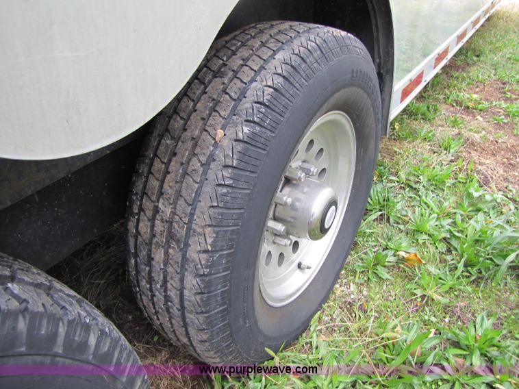 image for item A5012 2003 Haulmark triple axle enclosed trailer