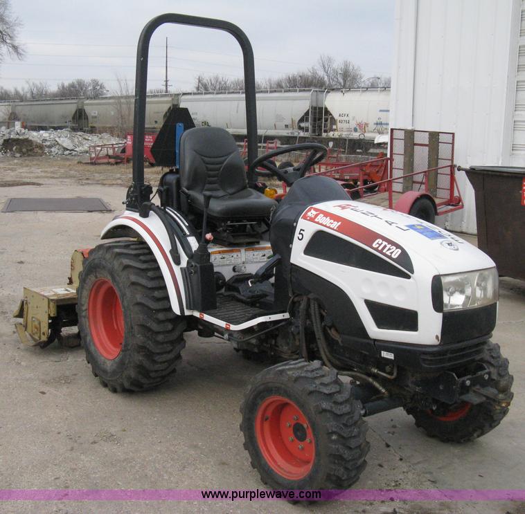 image for item A6012 2008 Bobcat CT120 FWA compact tractor