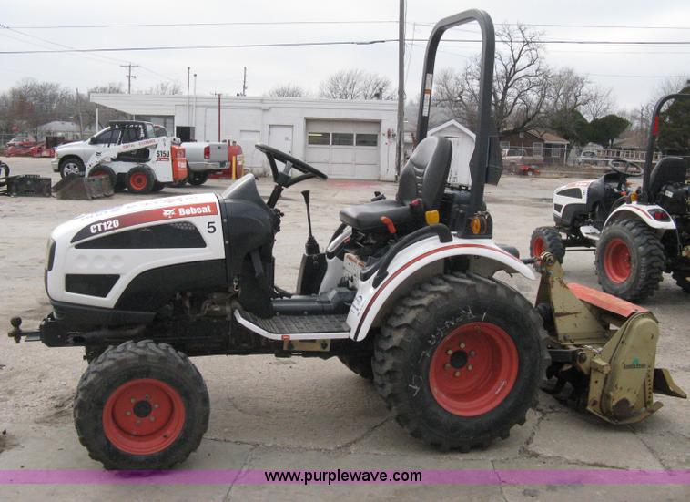image for item A6012 2008 Bobcat CT120 FWA compact tractor