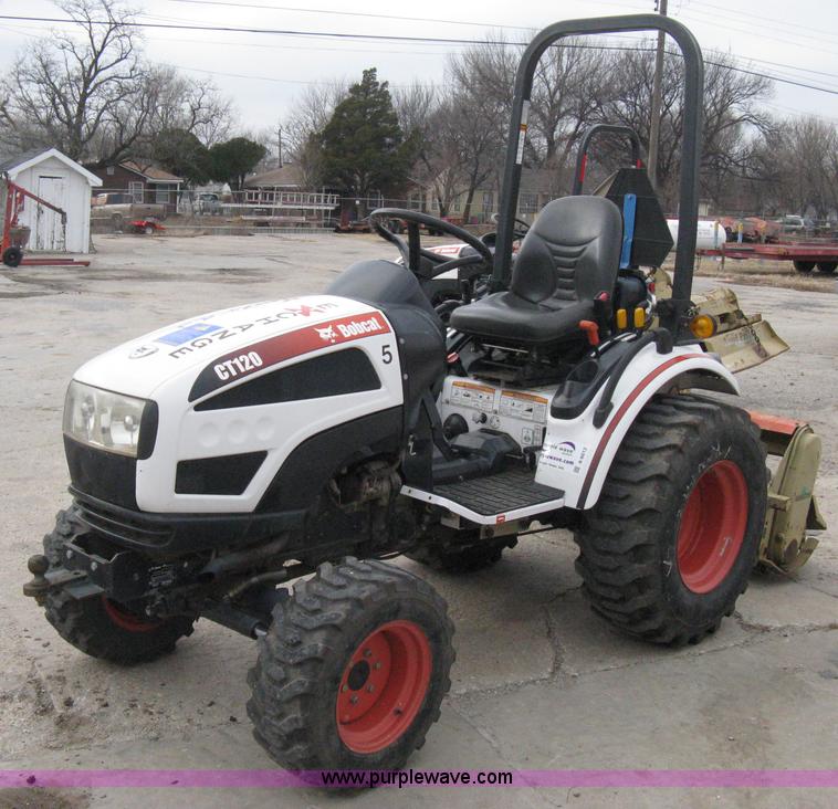 image for item A6012 2008 Bobcat CT120 FWA compact tractor