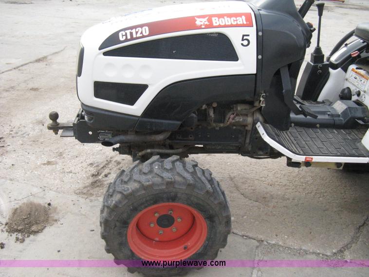 image for item A6012 2008 Bobcat CT120 FWA compact tractor
