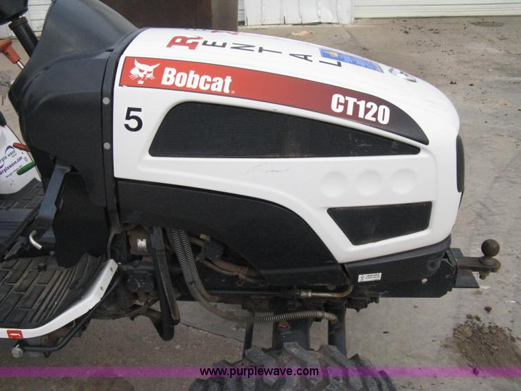 image for item A6012 2008 Bobcat CT120 FWA compact tractor