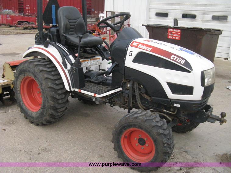 image for item A6012 2008 Bobcat CT120 FWA compact tractor