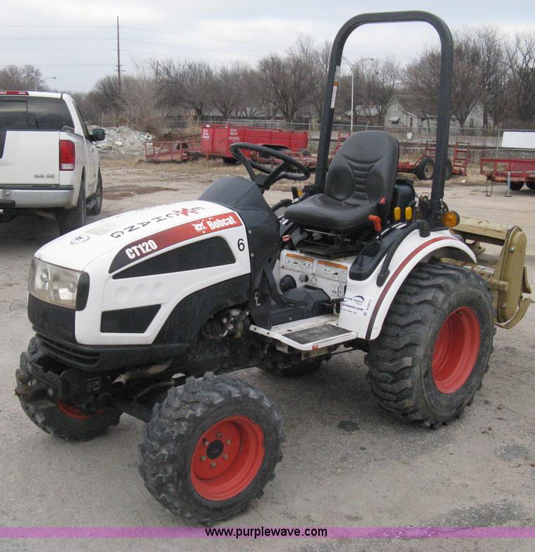 image for item A6013 2008 Bobcat CT120 FWA compact tractor