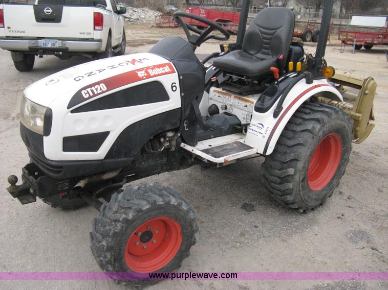 image for item A6013 2008 Bobcat CT120 FWA compact tractor
