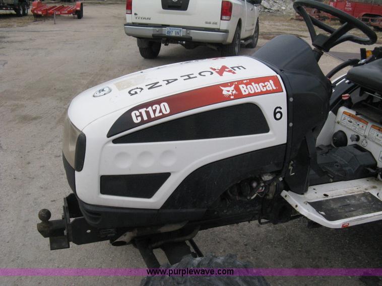 image for item A6013 2008 Bobcat CT120 FWA compact tractor