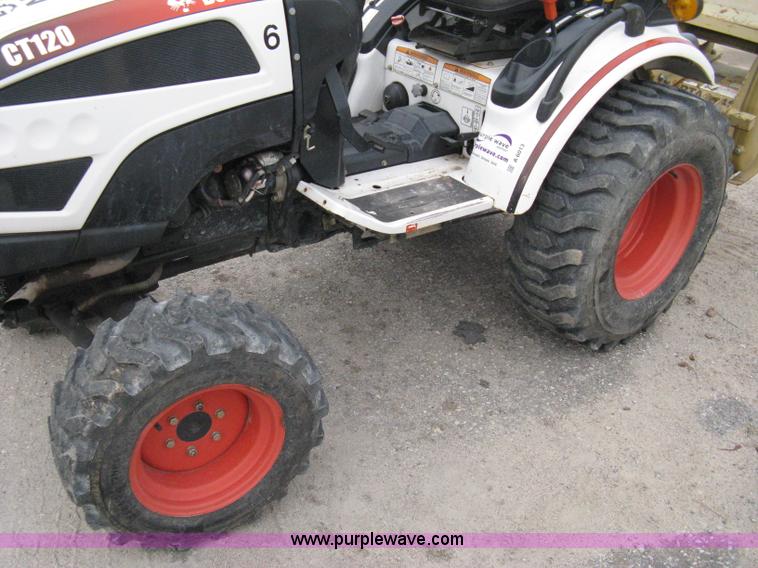 image for item A6013 2008 Bobcat CT120 FWA compact tractor