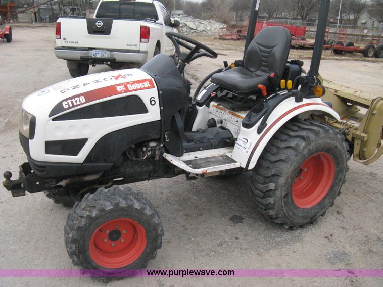 image for item A6013 2008 Bobcat CT120 FWA compact tractor
