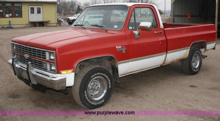 image for item A6564 1984 Chevrolet K10 Silverado pickup truck