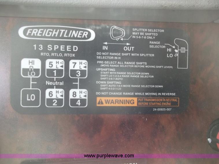 image for item B5076 2004 Freightliner ST120 semi truck