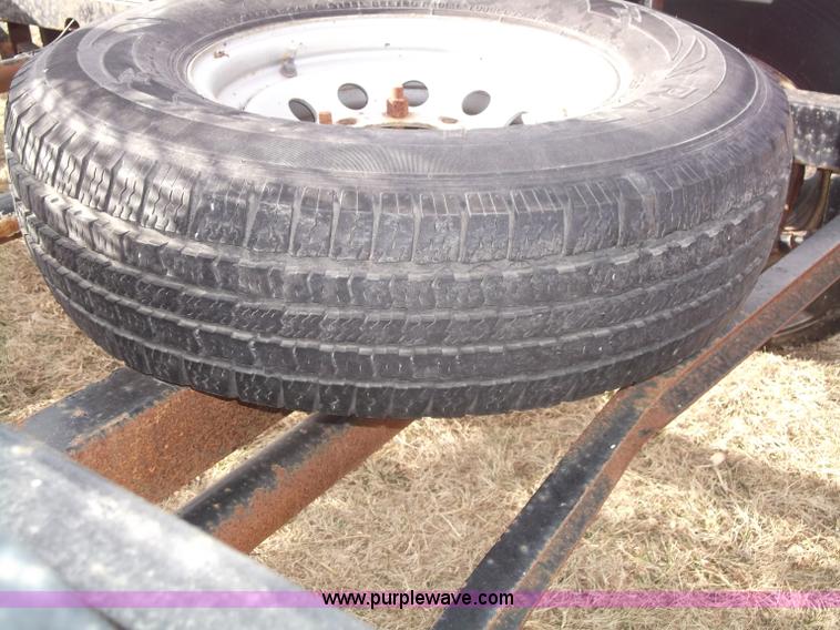 image for item B5077 2007 Kaufman W56 Wedge fifth wheel car hauler