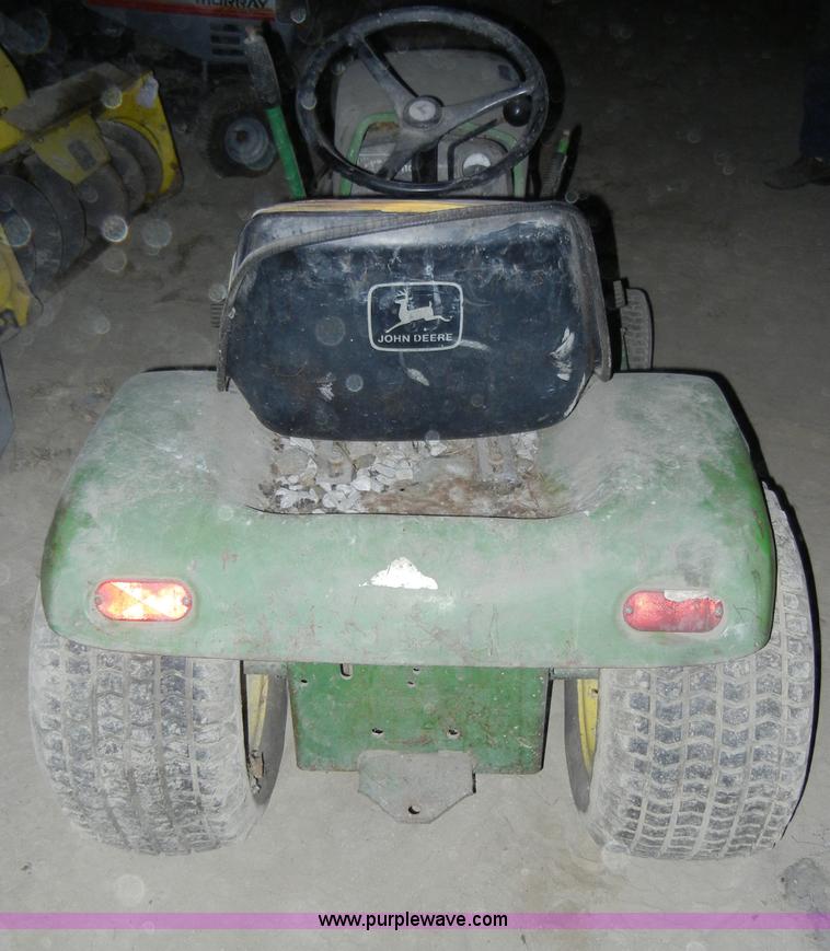 image for item B9486 John Deere 110 lawn mower