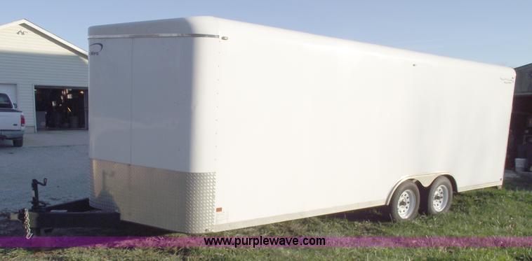image for item C5900 2006 Sharp 20' enclosed trailer