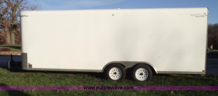image for item C5900 2006 Sharp 20' enclosed trailer