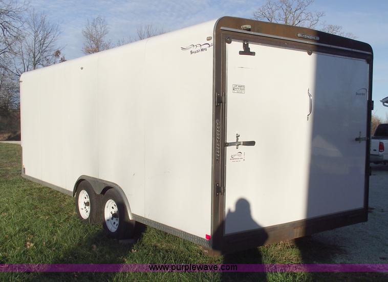 image for item C5900 2006 Sharp 20' enclosed trailer