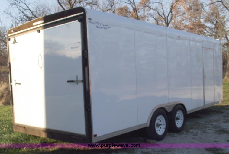 image for item C5900 2006 Sharp 20' enclosed trailer