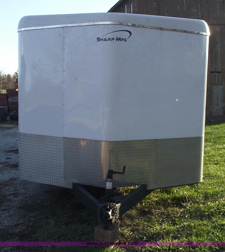 image for item C5900 2006 Sharp 20' enclosed trailer