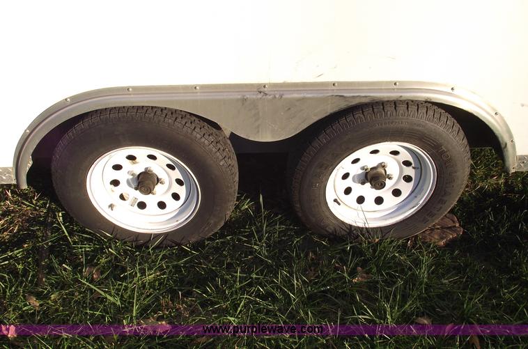 image for item C5900 2006 Sharp 20' enclosed trailer