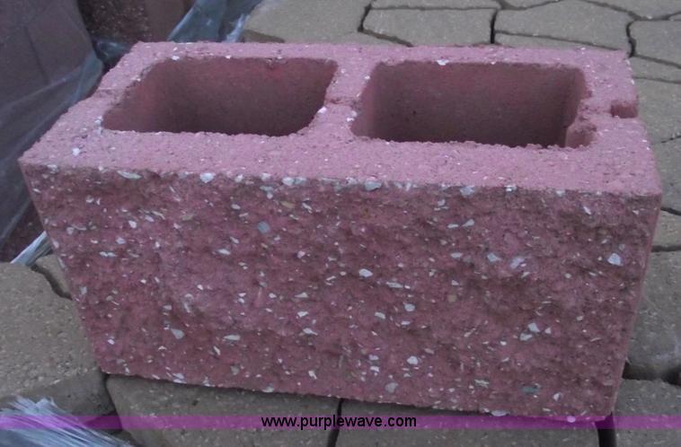 image for item C5907 (13) pallets of Garnet red blocks