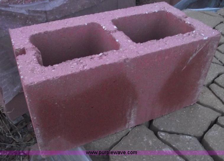 image for item C5907 (13) pallets of Garnet red blocks