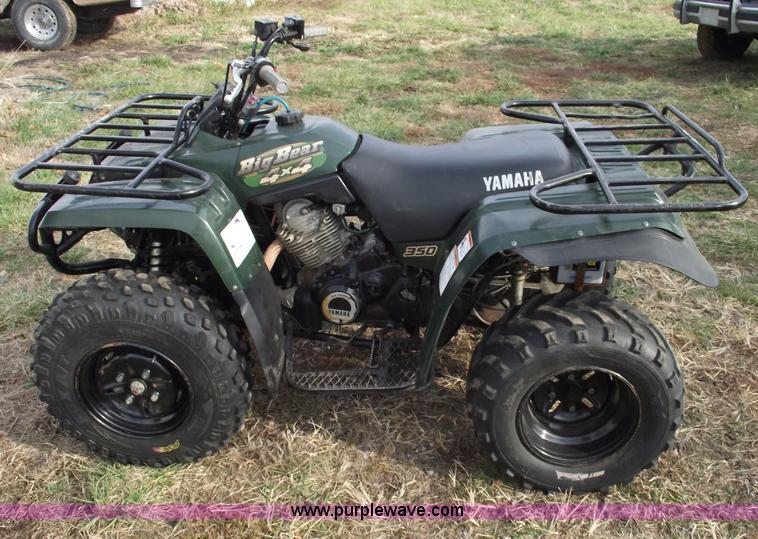 image for item C5924 1998 Yamaha Big Bear 350 four wheeler