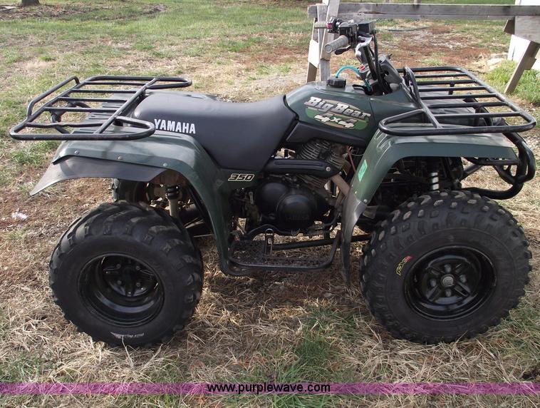 image for item C5924 1998 Yamaha Big Bear 350 four wheeler