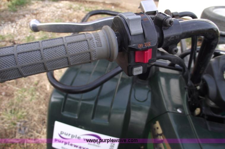 image for item C5924 1998 Yamaha Big Bear 350 four wheeler