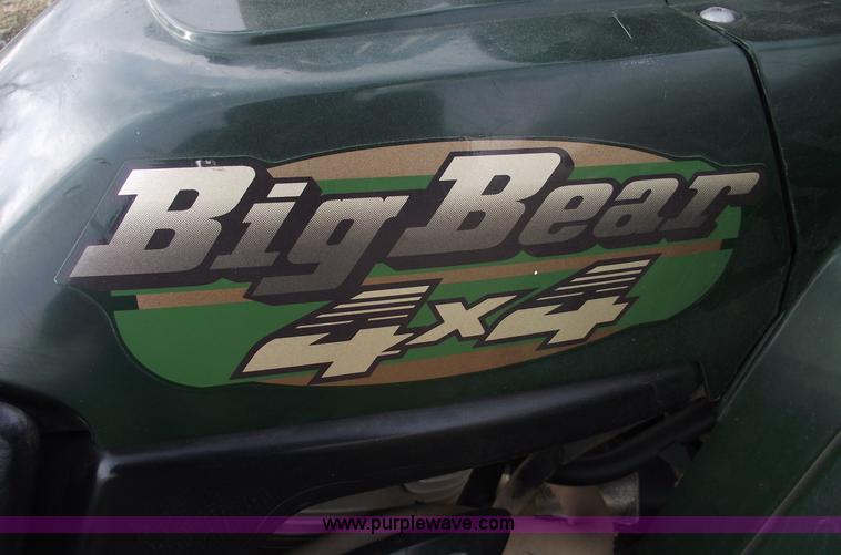image for item C5924 1998 Yamaha Big Bear 350 four wheeler