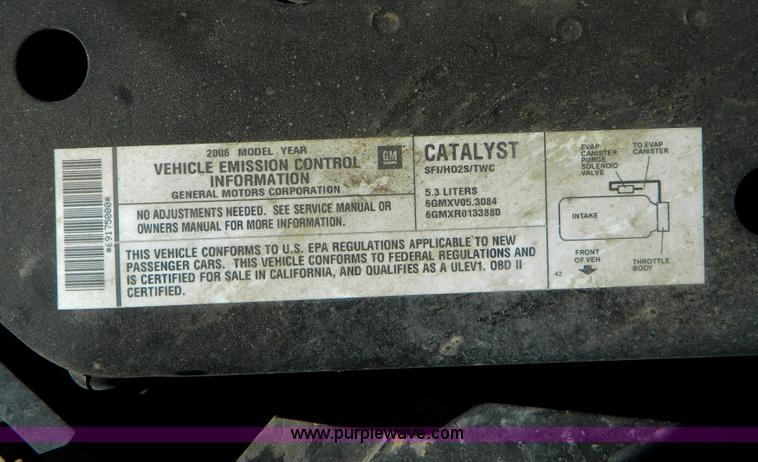 image for item D8597 2006 Chevrolet Impala SS