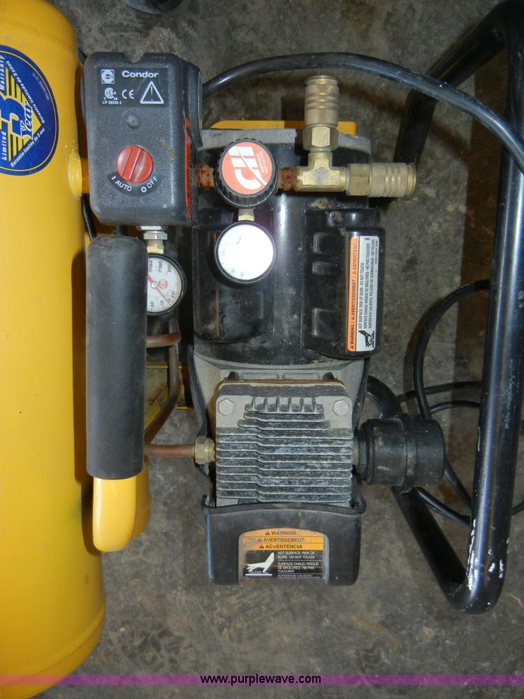 image for item H9202 Campbell Hausfeld 4 gallon air compressor