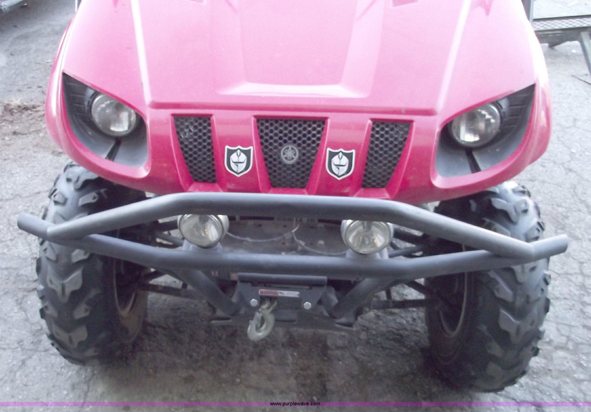 2007 Yamaha Rhino 660 in Riverside, MO Item A1656 sold Purple Wave