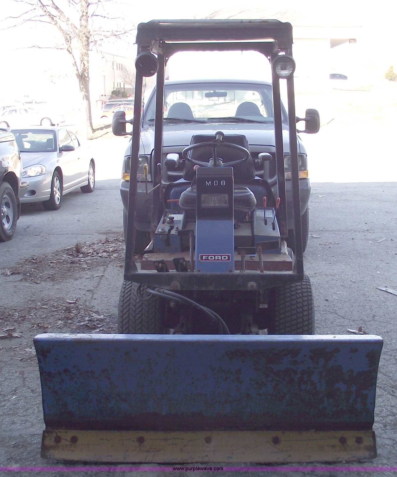 New Holland FM60 mower and snow plow in Riverside, MO Item A1657 sold