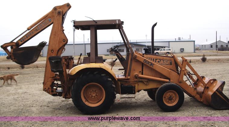 image for item A1685 1985 Case 580K backhoe