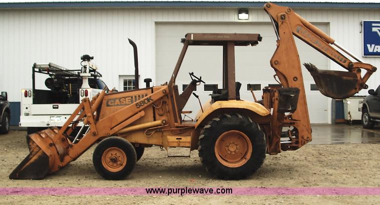 image for item A1685 1985 Case 580K backhoe