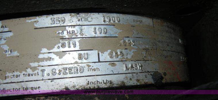 image for item A3363 1985 Ford LTL9000 dump truck