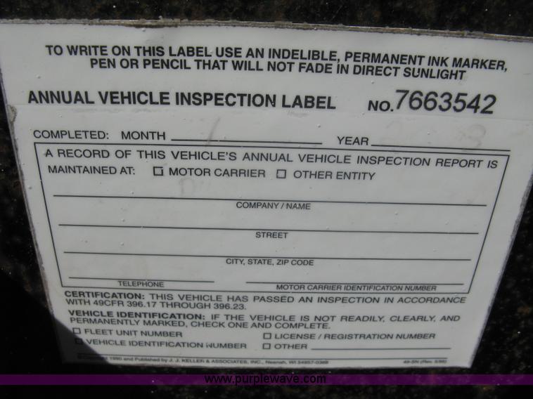 image for item A4393 1993 Nuefeld long tongue fifth wheel tow dolly