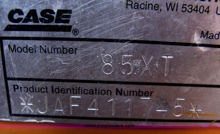 image for item A4493 2004 Case 85XT-HG skid steer