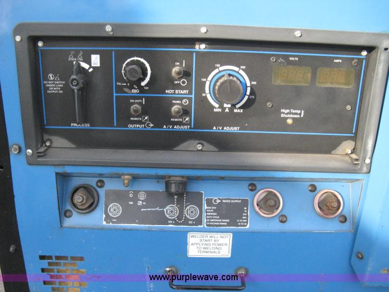 image for item A4496 2000 Miller DU-OP portable arc welder/generator
