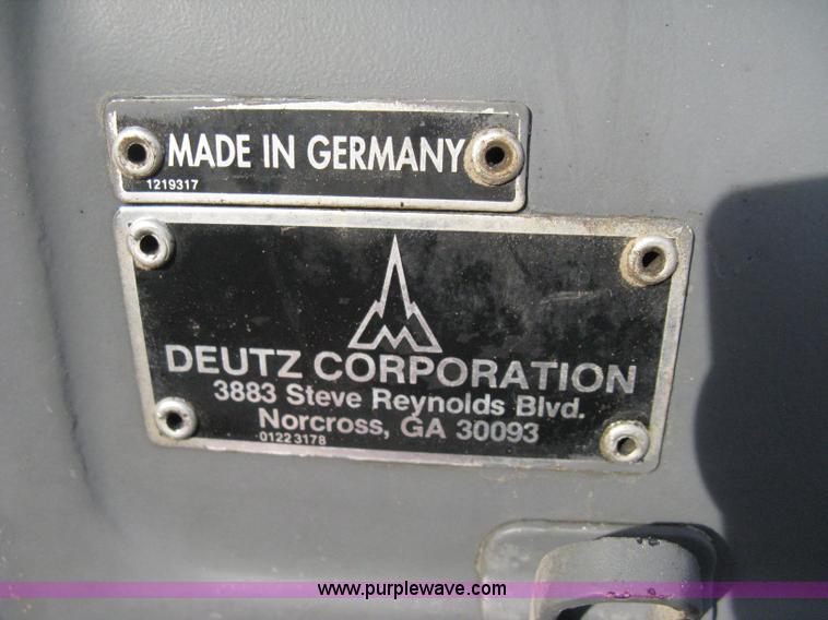 image for item A4496 2000 Miller DU-OP portable arc welder/generator