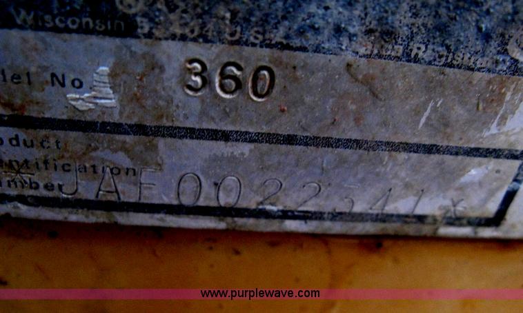 image for item A6015 Case 360 articulating trencher with backhoe attachment