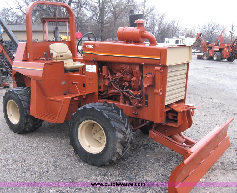 image for item A6017 Ditch Witch 6510 trencher